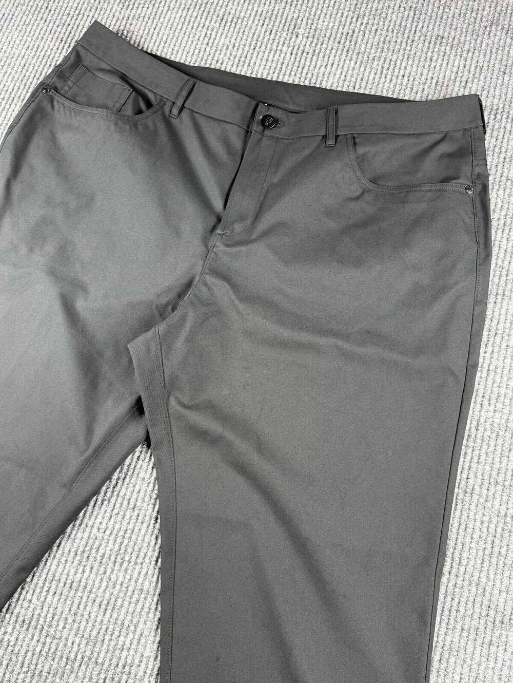 Public Rec Performance Dealmaker Pants Men 42x32 Black 5 Pocket Stretch Athletic